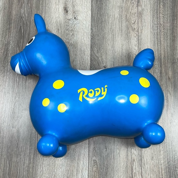 Rody Rider Bouncing Riding Toy Blue - Picture 7 of 16
